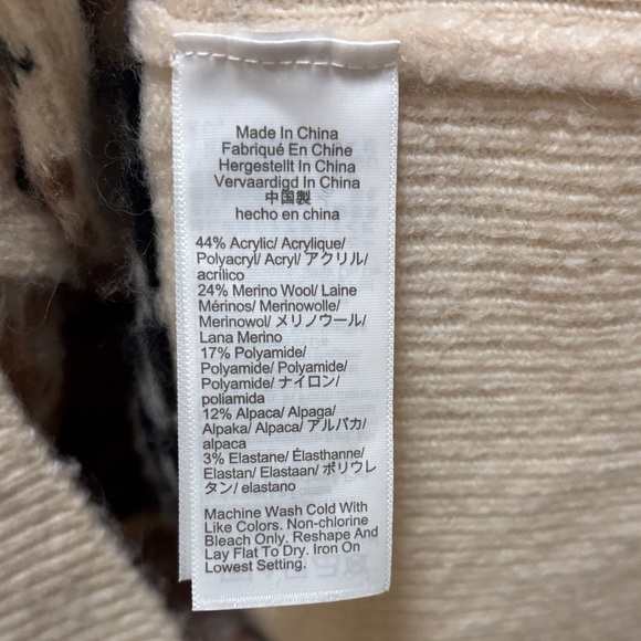 J. Crew Fair Isle Merino Blend
Cardigan Nordic - Picture 5 of 12